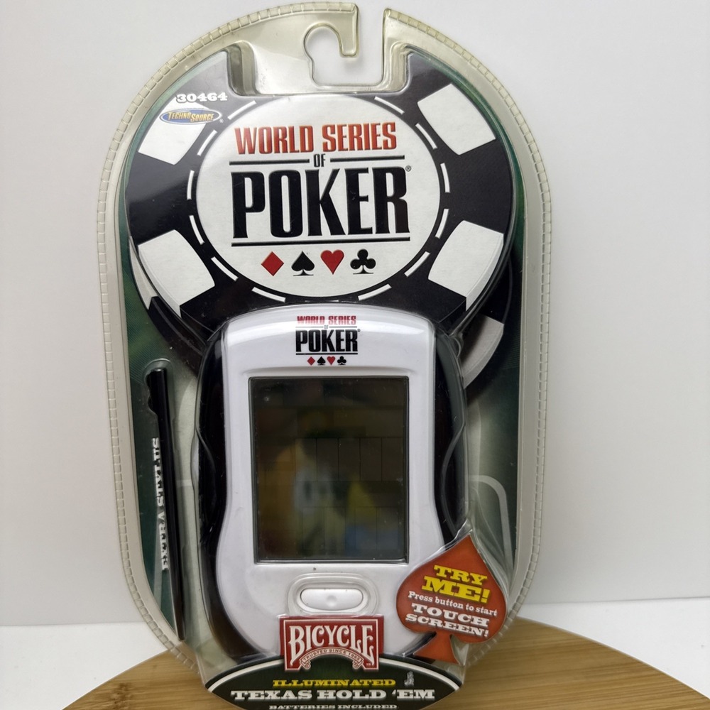 World Series of Poker Bicycle Illuminated Texas Hold 'Em Handheld 2009